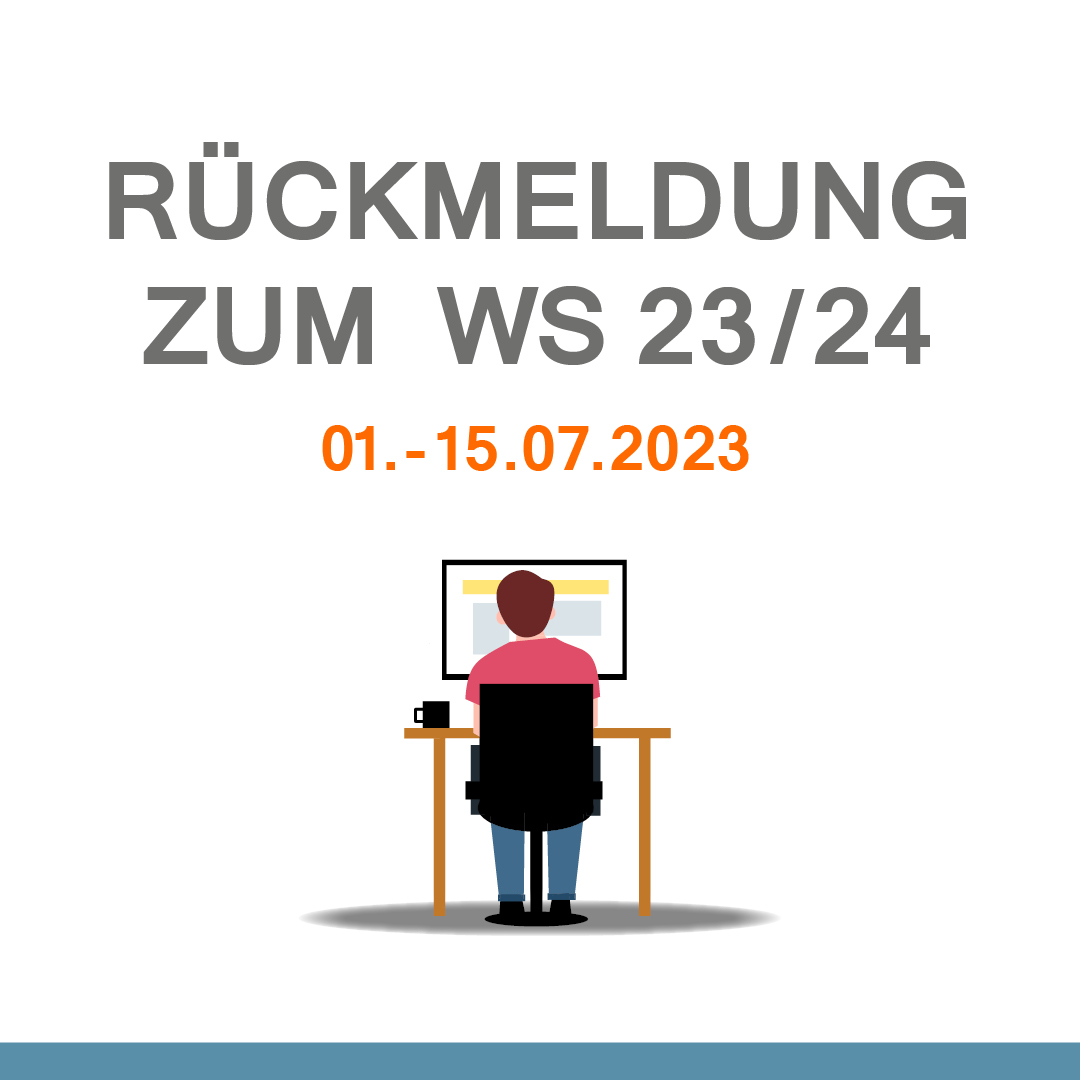 FINAL CALL ‼️
Der Rückmeldezeitraum für das Wintersemester 2023/24 endet morgen. Also gleich ins 👉 Campusportal und rückmelden, wer es noch nicht getan hat.
Am besten heute noch erledigen 😉
#thws #werkfabrik #studiereninwürzburg #reminder #bachelorarchitektur #bachelorbauingenieurwesen #masterintegralesplanenundbauen #studiereninwürzburg
